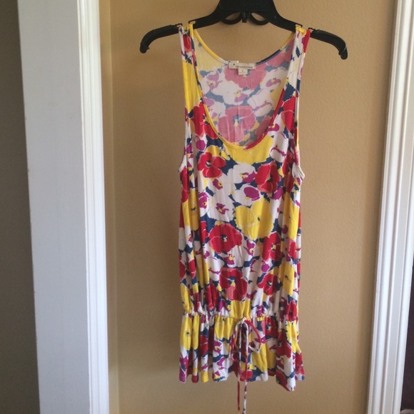 Vibrant Floral Tunic/Tank