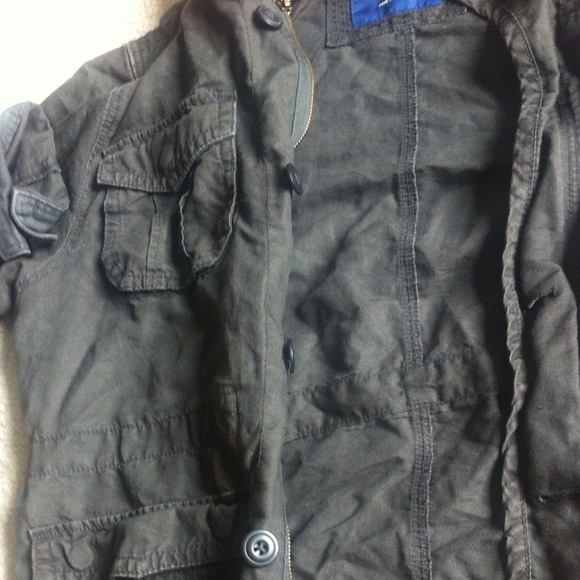cargo jacket button and zip - Picture 2 of 3