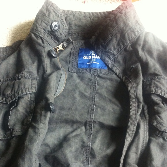 cargo jacket button and zip - Picture 3 of 3