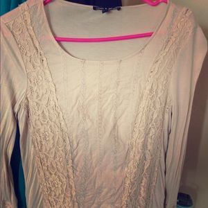 Cable & Gauge lace Top