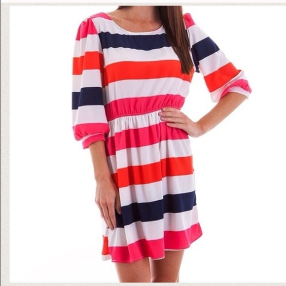 🚫Sold🚫Sunny striped dress