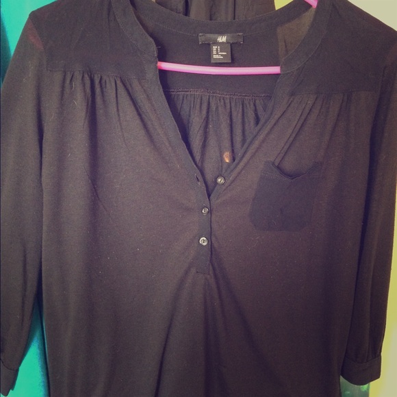 Black H&M top