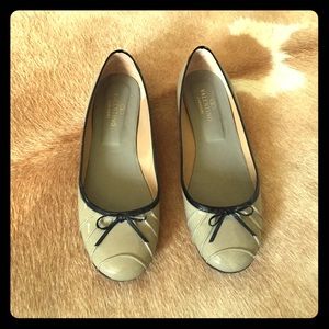Valentino flats. Smaller than sized
