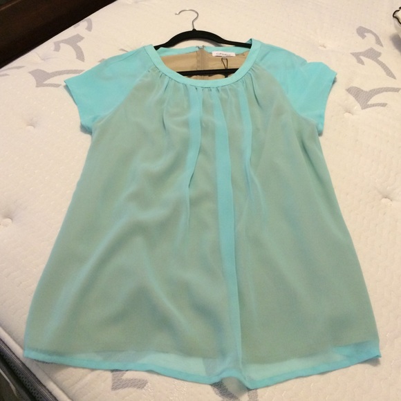 Calvin Klein Aqua blouse