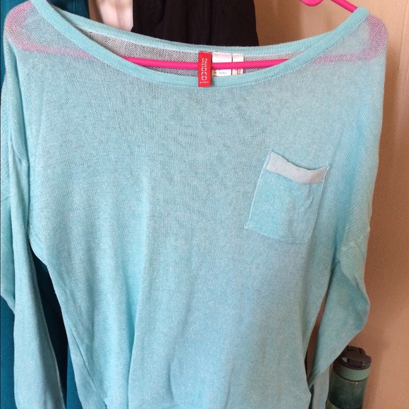 H&M turquoise blue top!