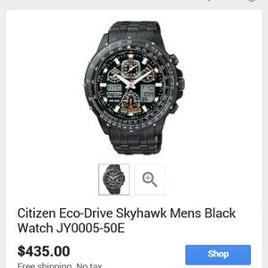 Citizens eco drive watch