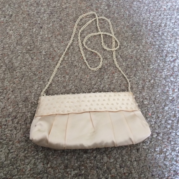 Small off white purse