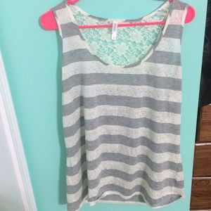Lace tank