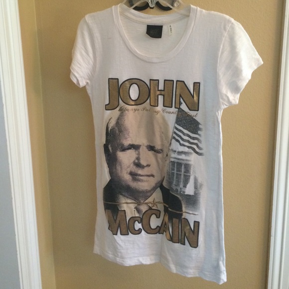 John McCain Fitted Tshirt