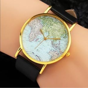 World map watch