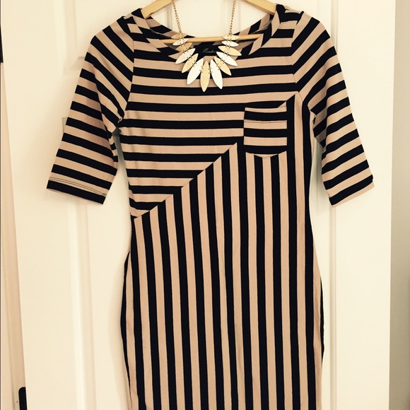 Bundled!! Monteau fitted dress