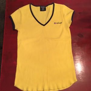 Yellow Ralph Lauren polo jeans shirt