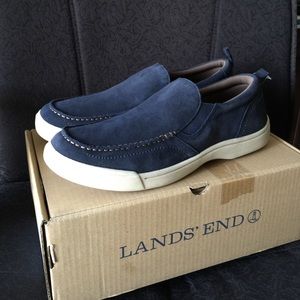 Lands End Lowry Suede Slipon