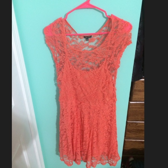 Bright Lace Dress!