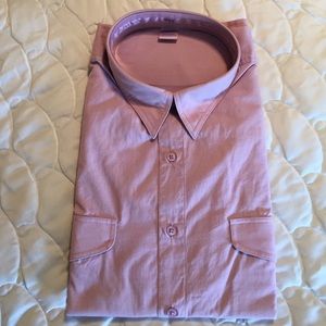 Van Heusen Mauve Long Sleeve Shirt New