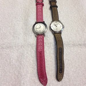 Two yes 2 Coach watches!
