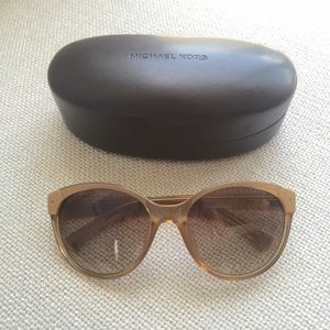 Michael Kors light brown sunglasses