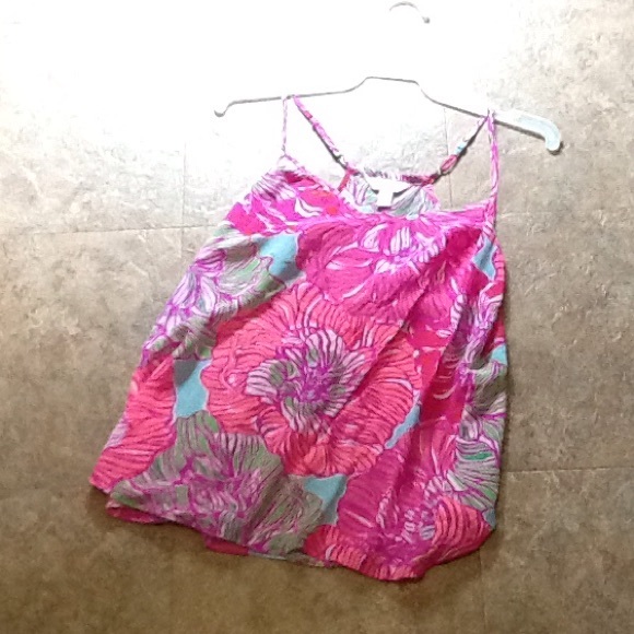 Lilly pullitzer tank top // TRADED
