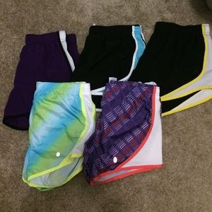 Women's Lot of 5 Running Shorts