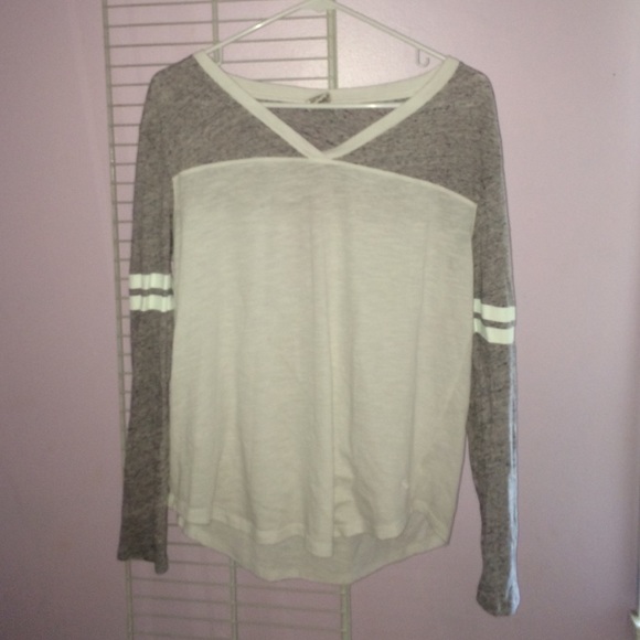 PINK VARSITY LONG SLEEVE