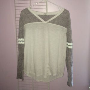 PINK VARSITY LONG SLEEVE