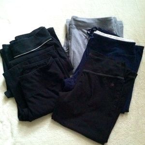 Bundled yoga pants & capris