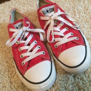 Red all star Converse