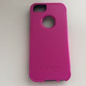 Pink and grey iPhone 5 otterbox