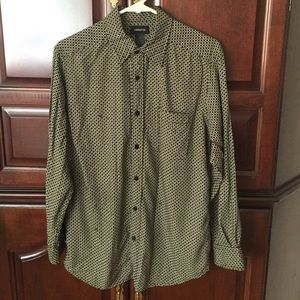 Long sleeve men's shirt. Button down