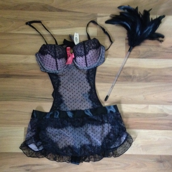 Victoria's Secret Sexy Little Things maid lingerie
