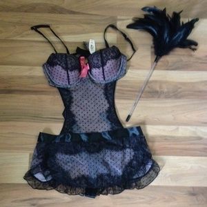Victoria's Secret Sexy Little Things maid lingerie