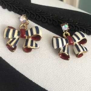 Betsey Johnson Bow Earrings