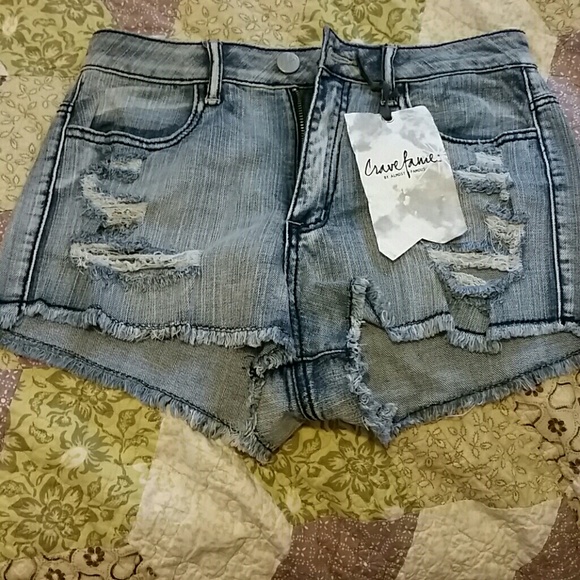 High waisted shorts
