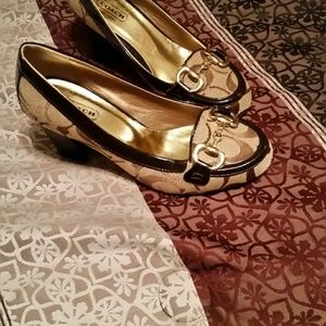 Coach shoes never worn