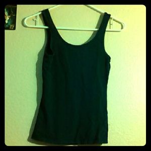 Navy blue tight tank