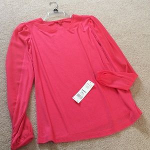 Elle coral colored blouse. NWT