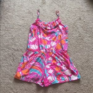 Lilly Pulitzer floral romper