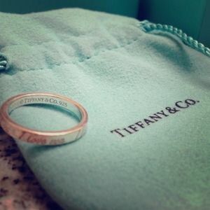 Tiffany Notes I Love You Ring Sterling Silver