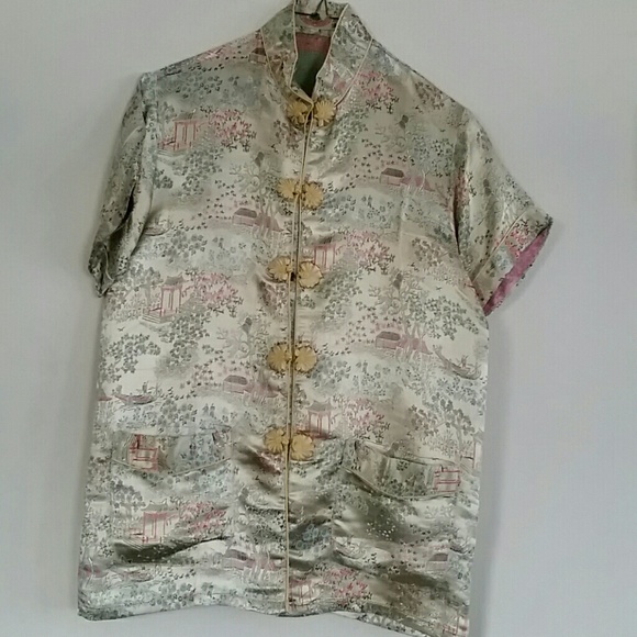 Yellow/Light Green Gold Color Chinese Outfit Set