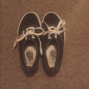 Black Vans