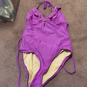 Purple Deb swimsuit