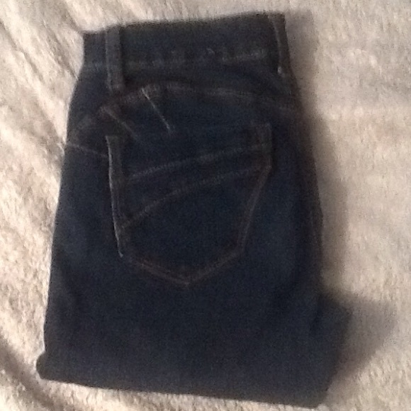 Dark blue skinny jeans
