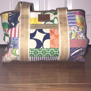 Patchwork Coach bag