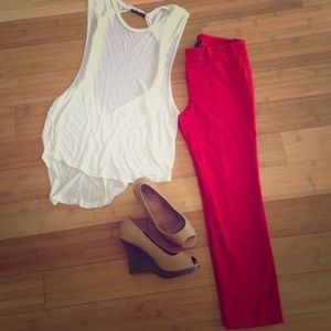 Classy & Sassy Ann Taylor capris.