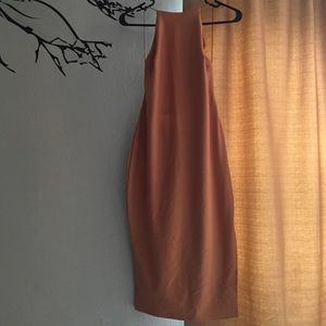 Open back Nude dress