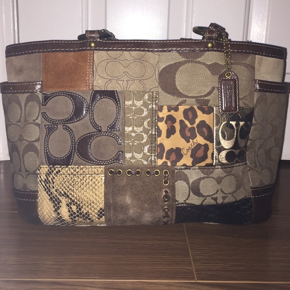 Patchwork Coach purse