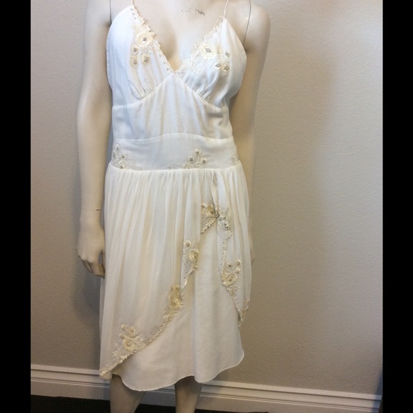 Yigal Azrouel White Embellished Dress - Picture 2 of 8