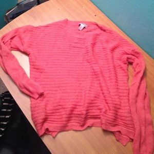 Sheer Coral Sweater