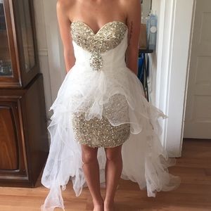 white prom dress (more pictures)