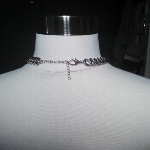 Silver RICH necklace - Picture 3 of 3